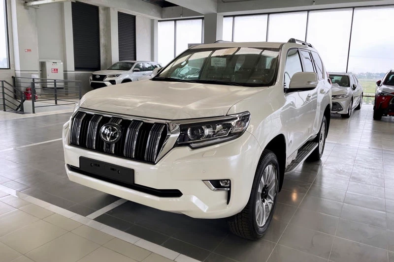 6. Toyota Land Cruiser Prado (doanh số: 14 chiếc). Ảnh: Toyota Thái Hoà Từ Liêm.