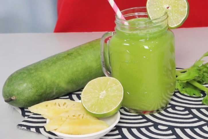 Mỗi ngày một cốc nước ép bí đao giúp bạn giảm cân nhanh, trẻ mãi không già