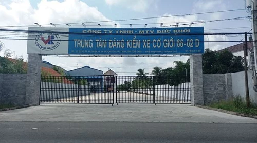 Trung tâm Đăng kiểm xe cơ giới 66-02D.