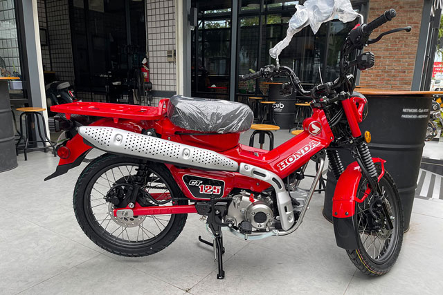 Honda CT125 đầu tiên ở Việt Nam với giá 150 triệu đồng