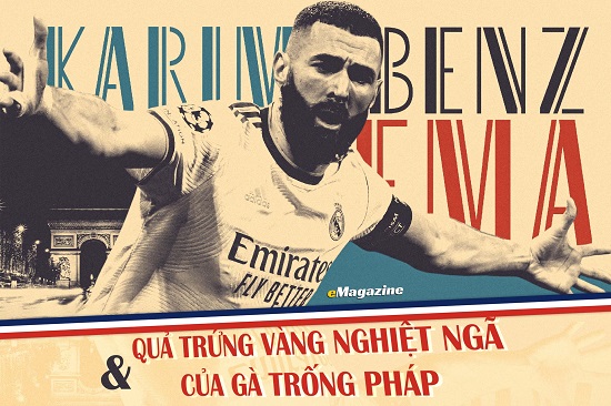 QUẢ BÓNG VÀNG 2022: Benzema và quả trứng vàng nghiệt ngã của Gà Trống Pháp