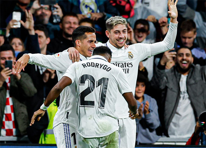 Real bứt phá cùng 'động cơ vĩnh cửu' Valverde