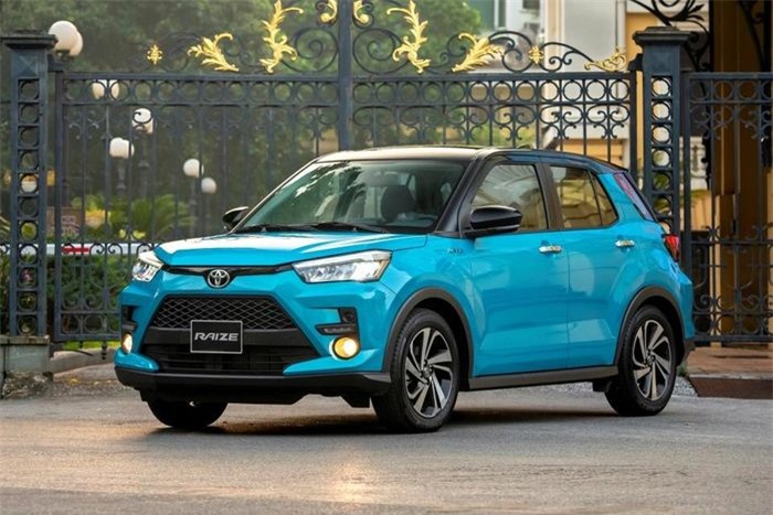  Toyota Raize hụt hơi trước Kia Sonet, nhưng phân khúc SUV đô thị vẫn duy trì được sức hấp dẫn. Ảnh: Toyota. 