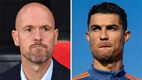 Hôm nay, Ten Hag sẽ nói chuyện chính thức với Ronaldo