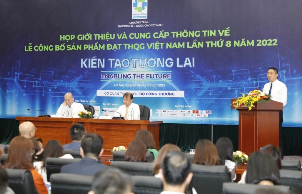 172 doanh nghiệp có sản phẩm đạt Thương hiệu quốc gia Việt Nam 2022