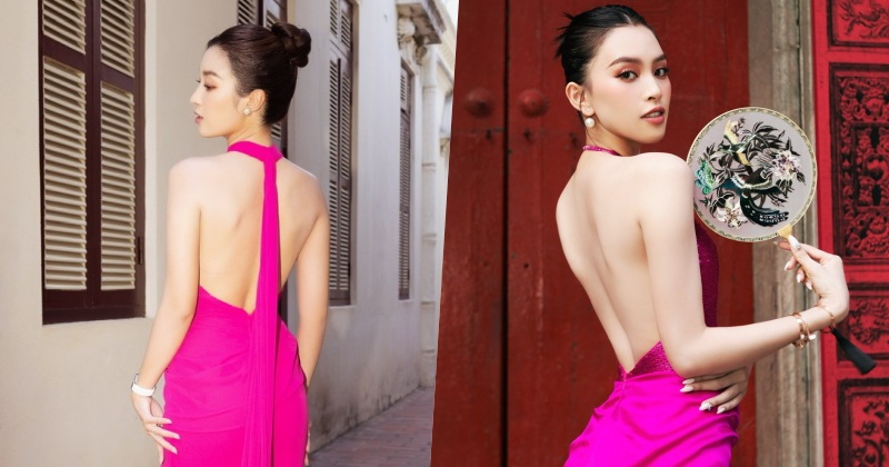 'Cuộc chiến' lưng trần khốc liệt của dàn Hoa hậu, Á hậu trên thảm đỏ show thời trang