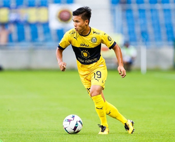 Quang Hải có cơ hội không thể tốt hơn để đá chính và tỏa sáng ở Pau FC