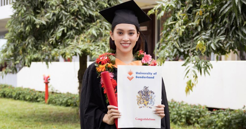 Hoa hậu Tiểu Vy tốt nghiệp đại học
