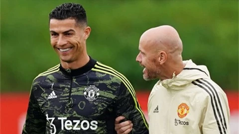 Ten Hag cho qua dù Ronaldo vẫn chưa xin lỗi?