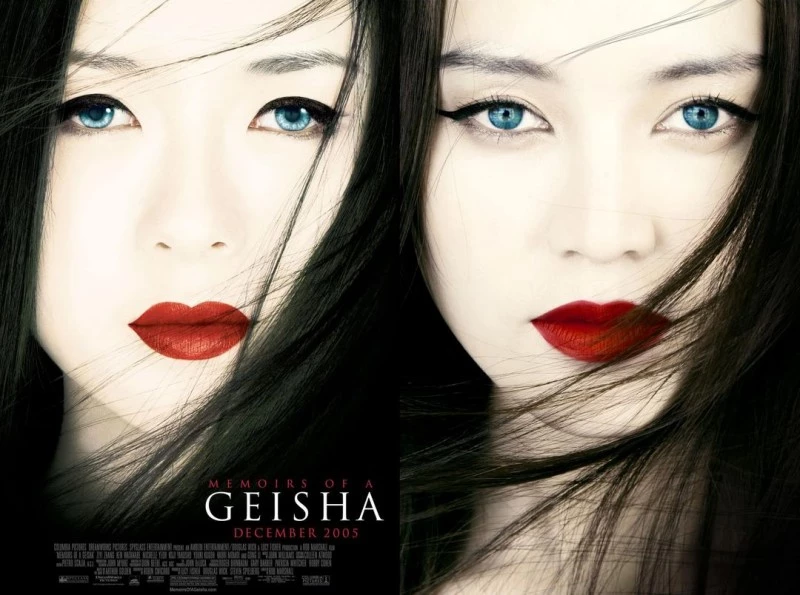 Nét đẹp của Ninh Dương Lan Ngọc cực kỳ phù hợp với hình ảnh của nhân vật trong bộ phim “Hồi Ức Của Một Geisha”