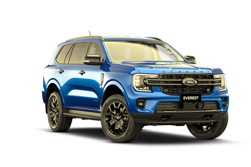 Ford Everest 2023 có thêm phiên bản Sport RWD, giá hơn 1 tỷ đồng