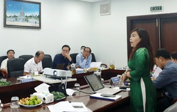 Họp Hội đồng tư vấn chuyên ngành đánh giá sáng kiến có tác dụng, ảnh hưởng đối với TP Đà Nẵng năm 2022 (đợt 1) - Ảnh Sở KH&CN Đà Nẵng