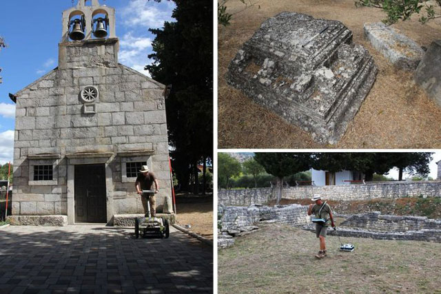 Quét radar nhà thờ cổ, "bóng ma" 2.000 năm trỗi dậy từ lòng đất