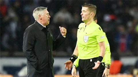 HLV Ancelotti có nguy cơ bị phạt nặng