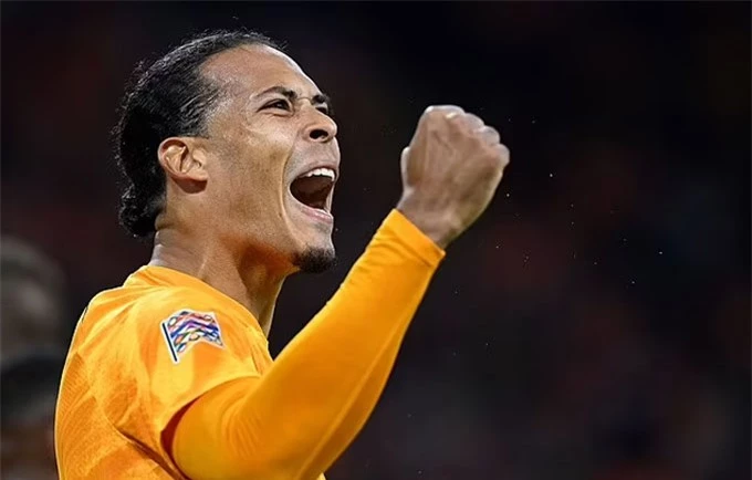 Van Dijk là đầu tàu của tuyển Hà Lan