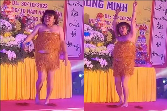 Xuân Hinh giải thích chuyện diện đồ phản cảm đi diễn ở chùa