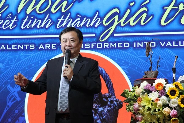Bộ trưởng Bộ NN & PTNT Lê Minh Hoan phát biểu khai mạc tại sự kiện