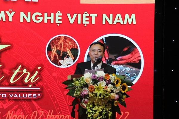 Ông Lê Đức Thịnh, Cục Trưởng Cục Kinh tế hợp tác &Phát triển nông thôn