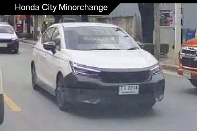 Honda City 2023 lộ diện chạy thử trên phố, dự kiến ra mắt vào năm sau