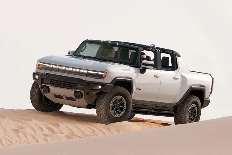 7. GMC Hummer EV Pickup (công suất tối đa: 1.000 mã lực).