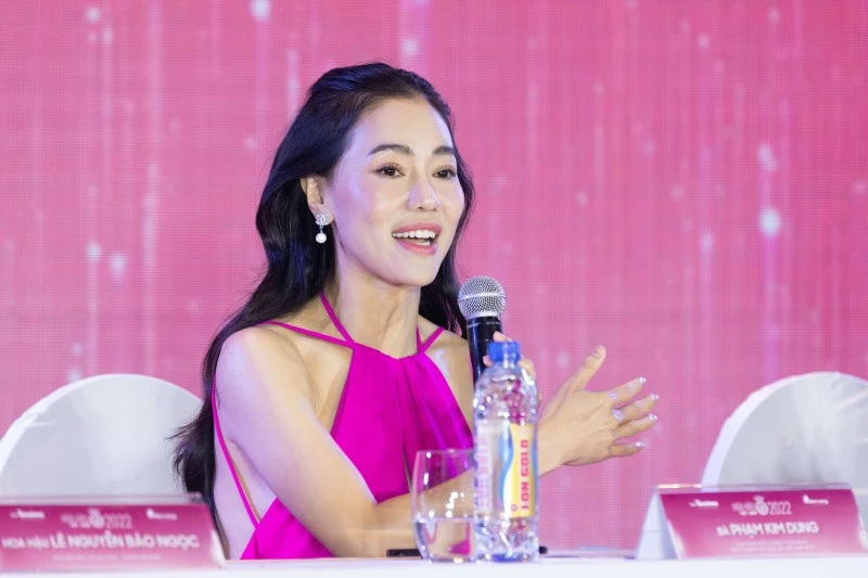Bà Phạm Kim Dung - Đại diện Ban tổ chức Hoa hậu Việt Nam 2022