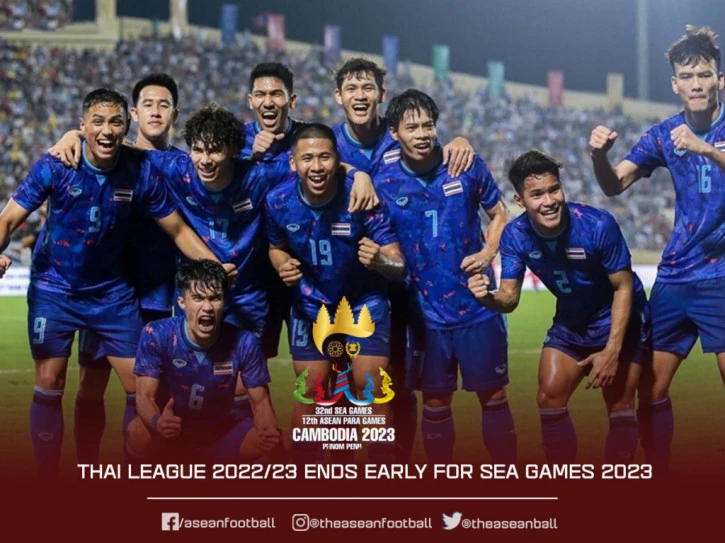 Thái Lan điều chỉnh lịch thi đấu Thai League để phục vụ SEA Games 32