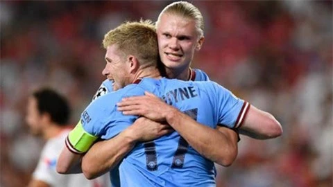 Man City hạ Fulham 2-1: De Bruyne và Haaland, cặp văn-võ trời sinh của Pep