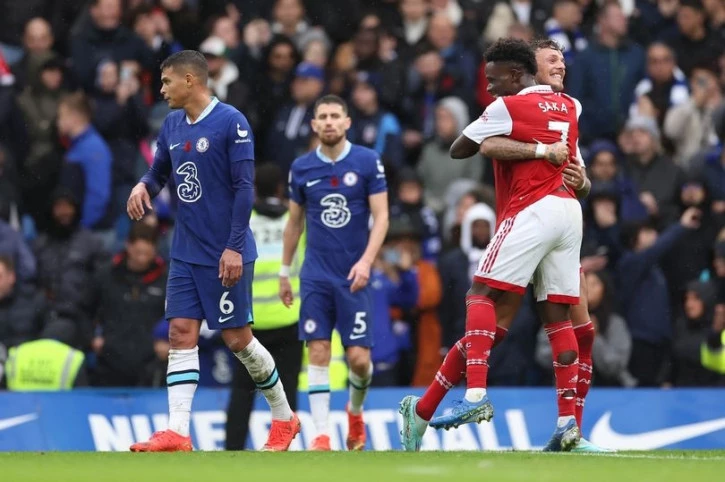 Chelsea lại thua Arsenal trên sân nhà Stamford Bridge