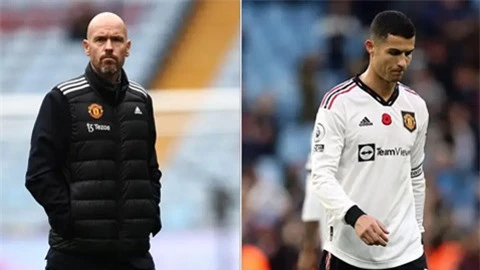 Ten Hag giải thích khó hiểu về việc Ronaldo đeo băng đội trưởng