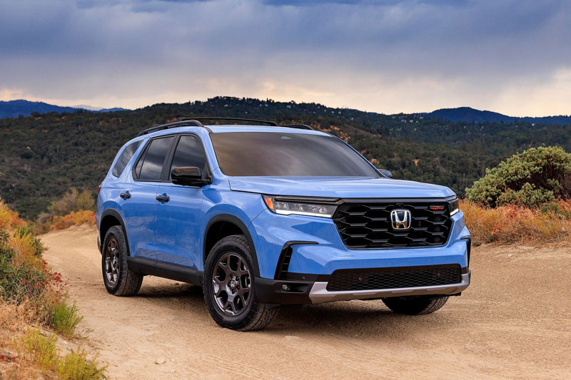 Honda Pilot 2023 ra mắt với loại túi khí mới đầu tiên trên thế giới