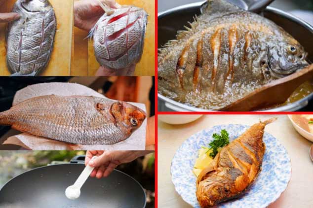 Thả thêm 1 thứ này vào chảo, đảm bảo rán cá giòn ngon, không nát lại vàng ươm hơn cả ngoài hàng