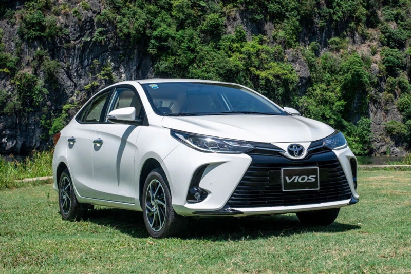 2. Toyota Vios (doanh số: 2.197 chiếc). Ảnh: TMV. 