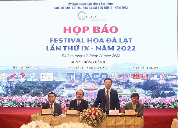 THACO là nhà tài trợ kim cương Festival hoa Đà Lạt 2022