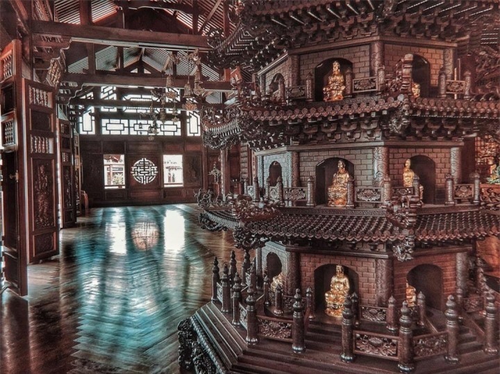 Ngàn góc 'sống ảo' cực chất ở ngôi chùa đầu tiên được xây dựng tại Tây Nguyên - 5
