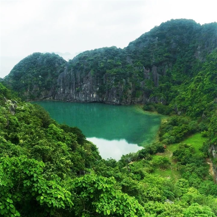 Vẻ đẹp nguyên sơ, ít người đặt chân đến ở ‘mắt rồng’ giữa lòng vịnh Hạ Long - 7