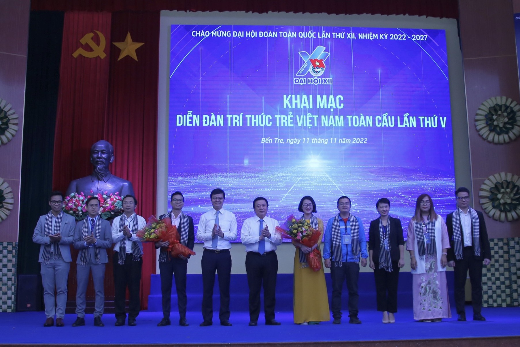 Ra mắt Ban điều hành Mạng lưới trí thức trẻ Việt Nam toàn cầu giai đoạn 2022-2024.
