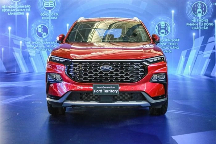  Ford Territory được đại lý hứa hẹn có thể giao sớm trong tháng 11. Ảnh: Tuấn Khanh. 