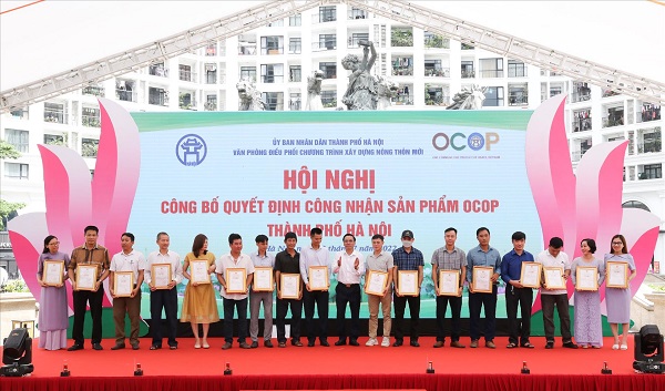 Hà Nội dẫn đầu cả nước về số sản phẩm OCOP 5 sao
