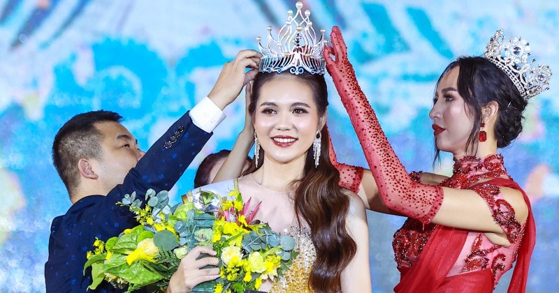 MC đài truyền hình Lương Kỳ Duyên đăng quang Hoa hậu Du lịch Việt Nam 2022