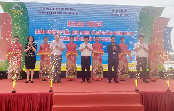 Khai mạc Tuần hàng tư vấn, giới thiệu sản phẩm OCOP thành phố Hà Nội