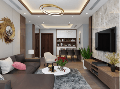 Dịch vụ thiết kế nội thất chung cư đẹp Eden Luxury 