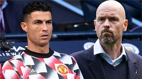 Ten Hag cấm Ronaldo thi đấu tiếp cho MU