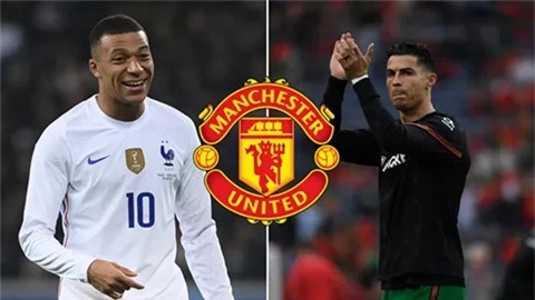 MU lên kế hoạch mua Mbappe thay thế Ronaldo