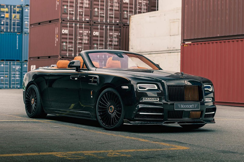Cận cảnh Rolls-Royce Dawn với gói độ Mansory siêu đắt đỏ