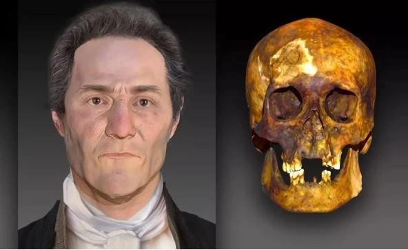 Khuôn mặt của người đàn ông thế kỷ 18 được tái tạo từ những dấu vết ADN còn sót lại.