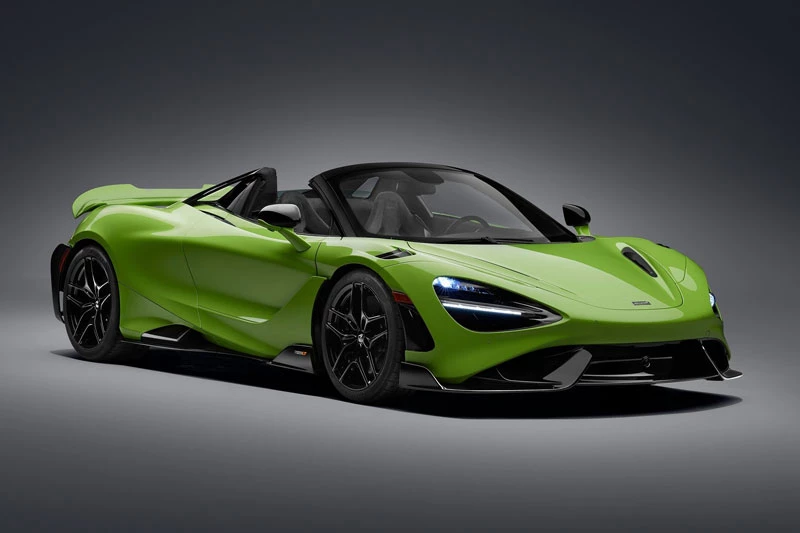 2. McLaren 765LT Spider (giá khởi điểm: 382.500 USD).