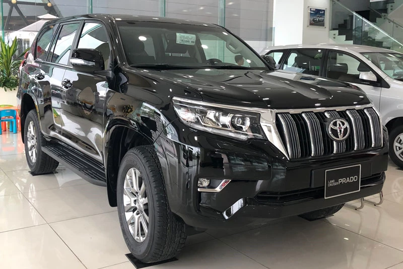 1. Toyota Land Cruiser Prado (doanh số: 2 chiếc). Ảnh: Toyota Long Biên.