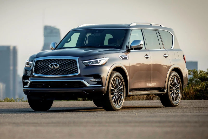 =5. Infiniti QX80 2022 (độ tin cậy: 81%).