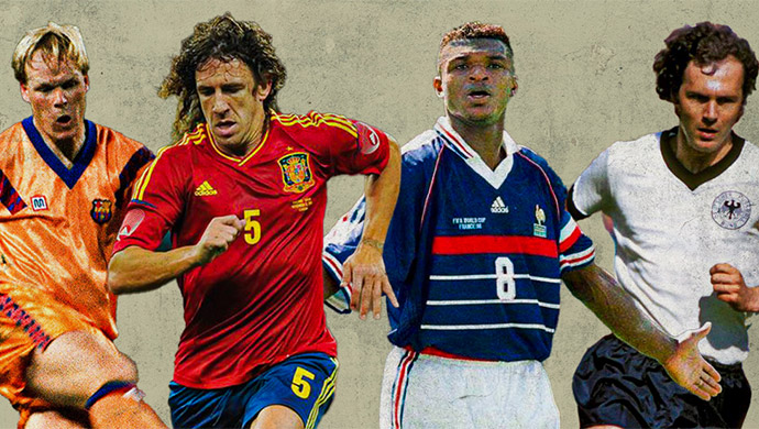 Top 10 trung vệ xuất sắc nhất lịch sử World Cup