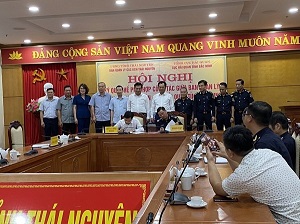 Khu công nghiệp Thái Nguyên và Cục Hải quan Bắc Ninh ký kết quy chế hỗ trợ doanh nghiệp